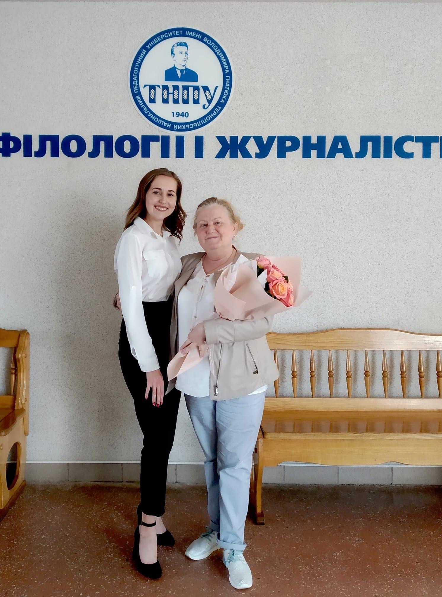 Студенти зі своїми науковими керівниками